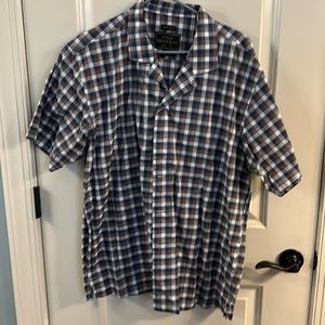 Mens Jos A Bank Reserve Traditional Fit Short Sleeve Shirt Size XL
